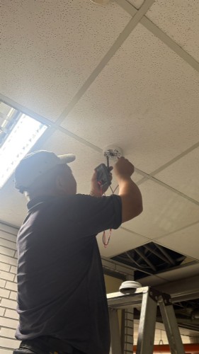 探測器警報系統維修測試